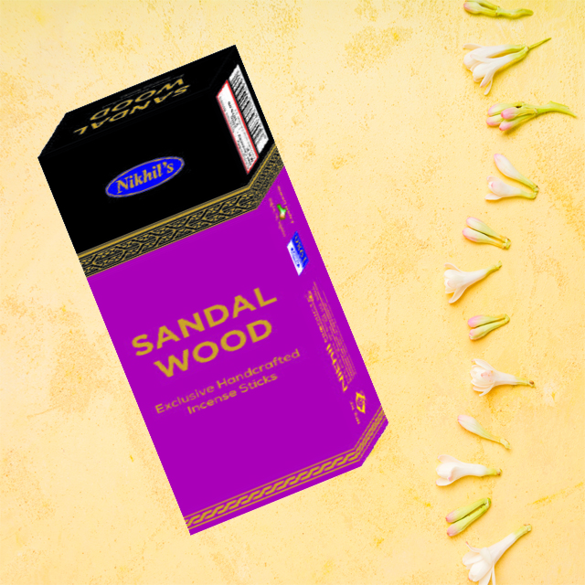 Nikhil's Agarbatti SANDALWOOD TUBE (FLORA STICKS) 250G