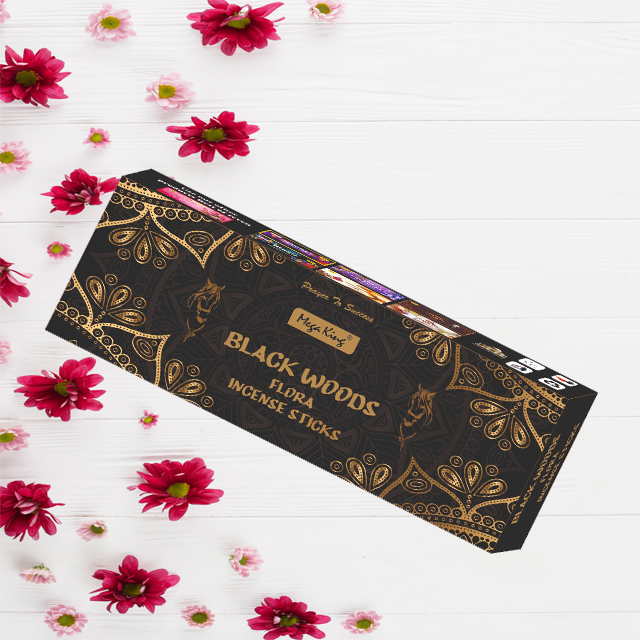 SB Enterprises BLACK WOODS ( FLORA INCENSE STICKS) 250G