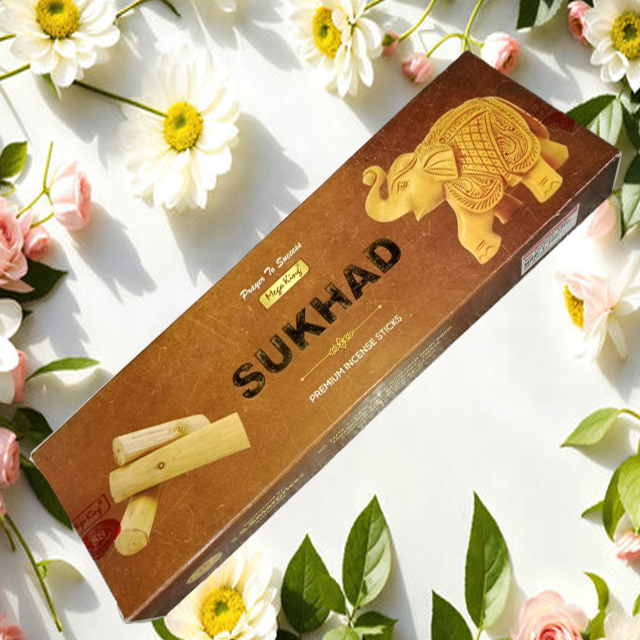 SB ENTERPRISES SUKHAD PREMIUM INCENSE STICKS(BOX) 100G