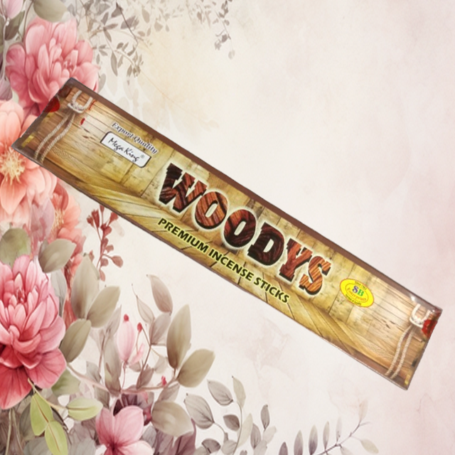 SB ENTERPRISES WOODYS PREMIUM INCENSE STICKS ( REGULAR ) 18G