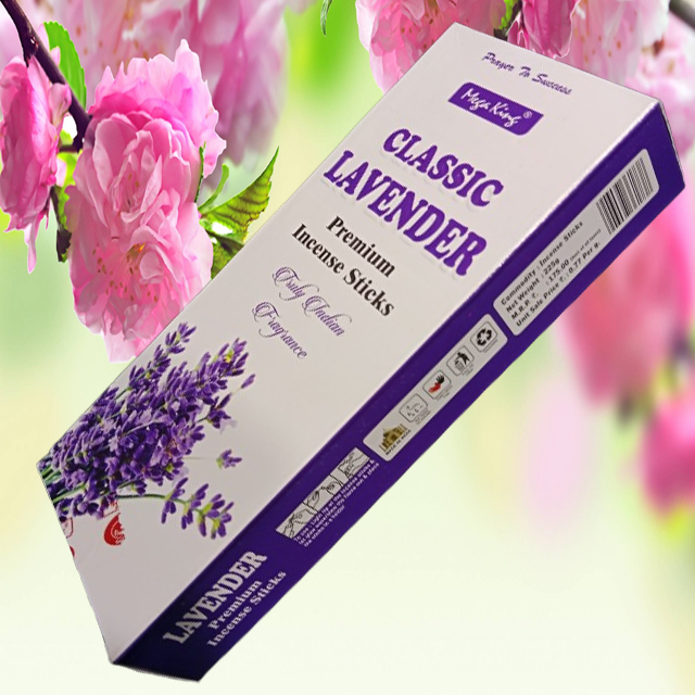 SB ENTERPRISES CLASSIC LAVENDER PREMIUM INCENSE STICKS (BOX 225 GRM)