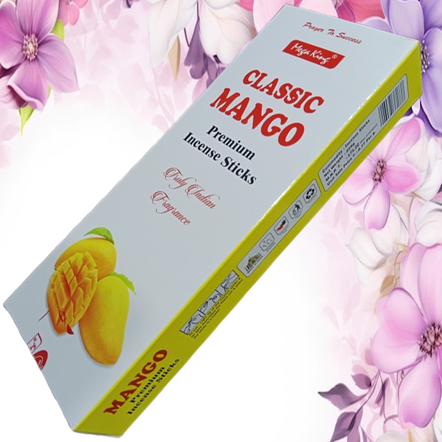 SB ENTERPRISES CLASSIC MANGO PREMIUM INCENSE STICKS (BOX 225 GRM)