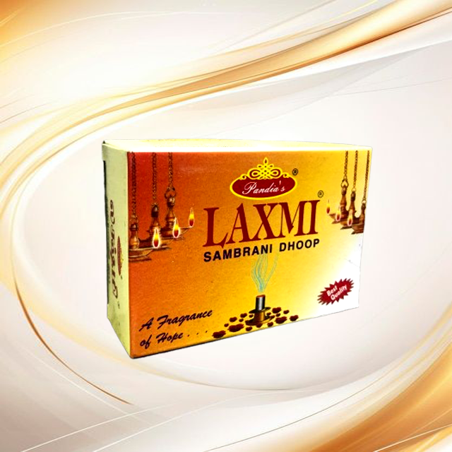 Pandia's Laxmi Sambrani Dhoop Box ( 20 Stems )